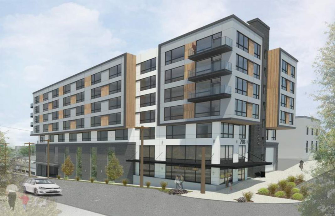 digital design for 521 Capitol Way to create a mixed-used boutique hotel.