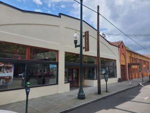 rendering design of the newly renovated space at the Olympic Press Building on State Avenue in Olympia