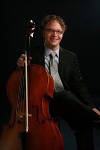 Nathan Whittaker with his cello