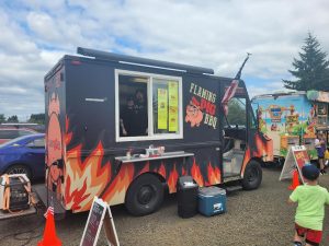 Flaming Pig BBQ in Tumwater food truck