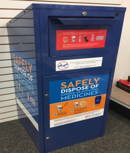 free disposal box of medications in Thurston County
