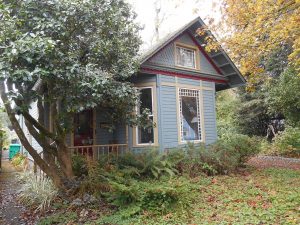 tiny cottage home of Preston Troy in Olympia