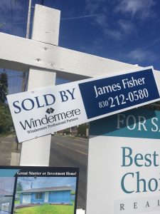 WIndermere for sale sign with a sold sign on it