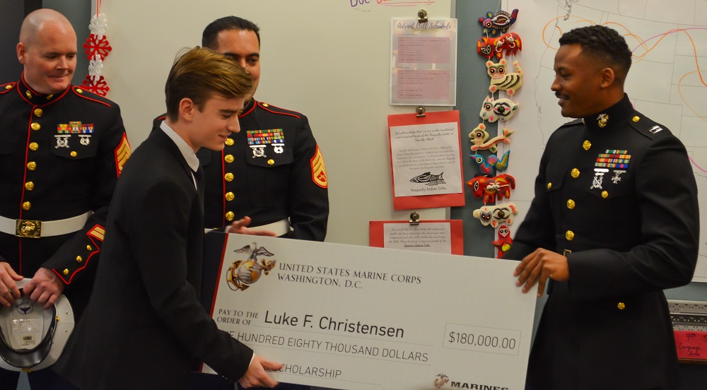 Pope John Paul II High School Student Awarded 180,000 NROTC Marine
