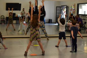 kids in a dance class as South Sound Dance