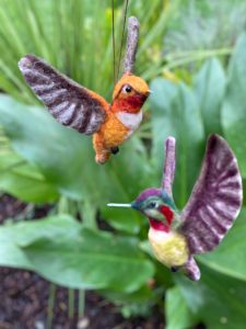 Needle-felted Hummingbird Classes with Michelle Osborne @ InGenius! Local Artisan Gallery & Boutique