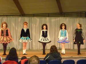 Young Irish step dancers at the Lacey Cultural Celebration