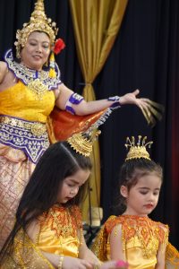 Indian dancers at the Lacey Cultural Celebration