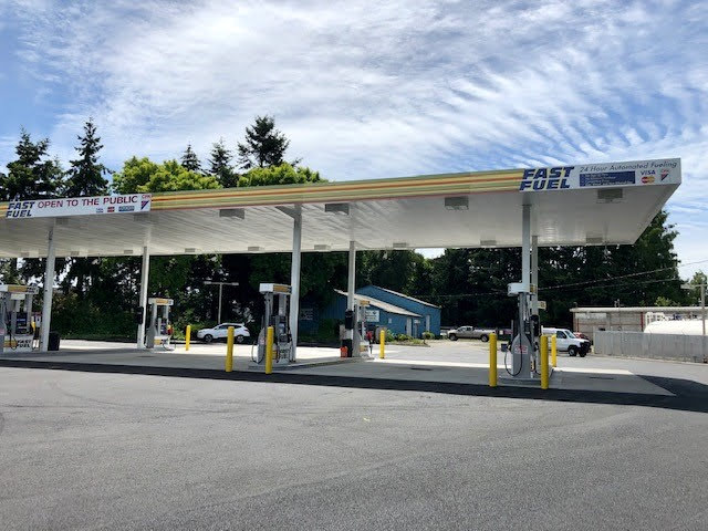 Fast Fuel gas station on Lily Road in Olympia 