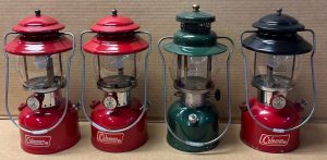 PNW Coleman Collectors Lantern Display @ Best Western Lacey Inn & Suites