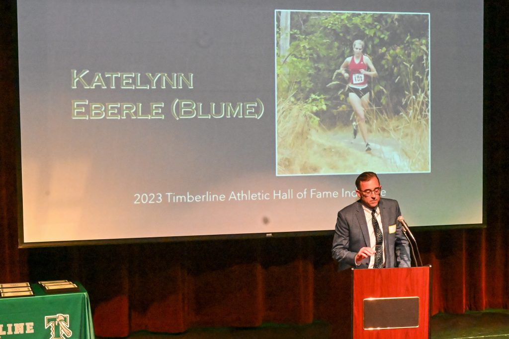 Timberline High School's Athletic Hall of Fame Induction Ceremony speech