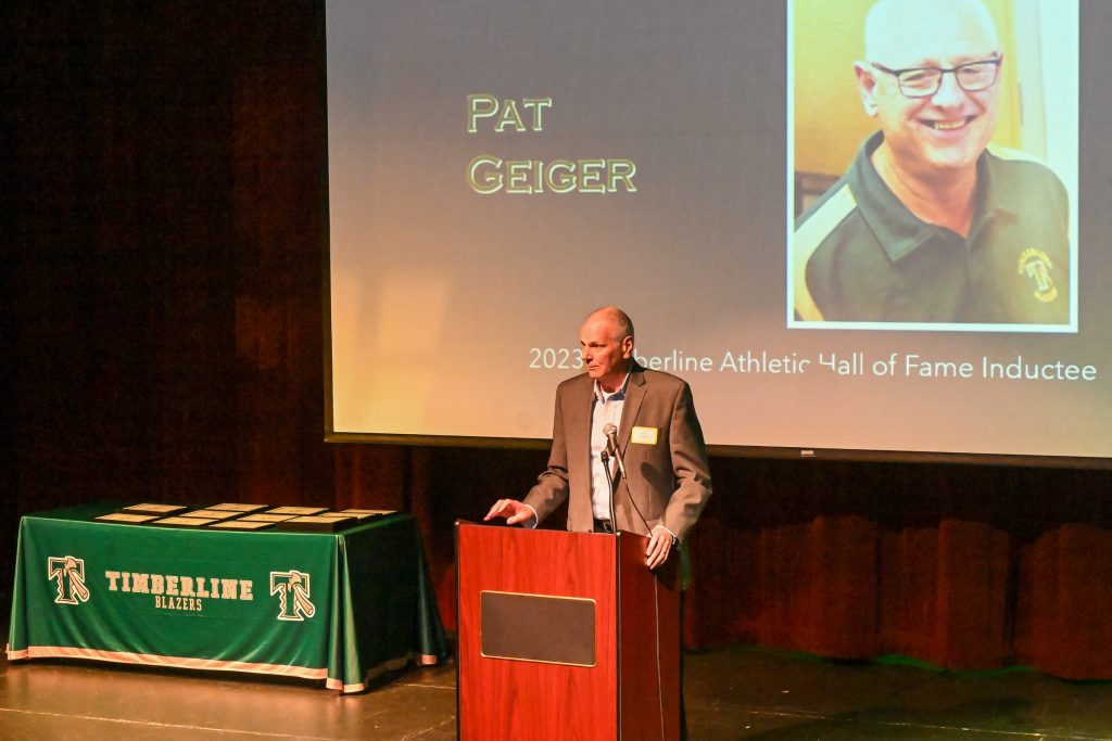 Timberline High School's Athletic Hall of Fame Induction Ceremony speech
