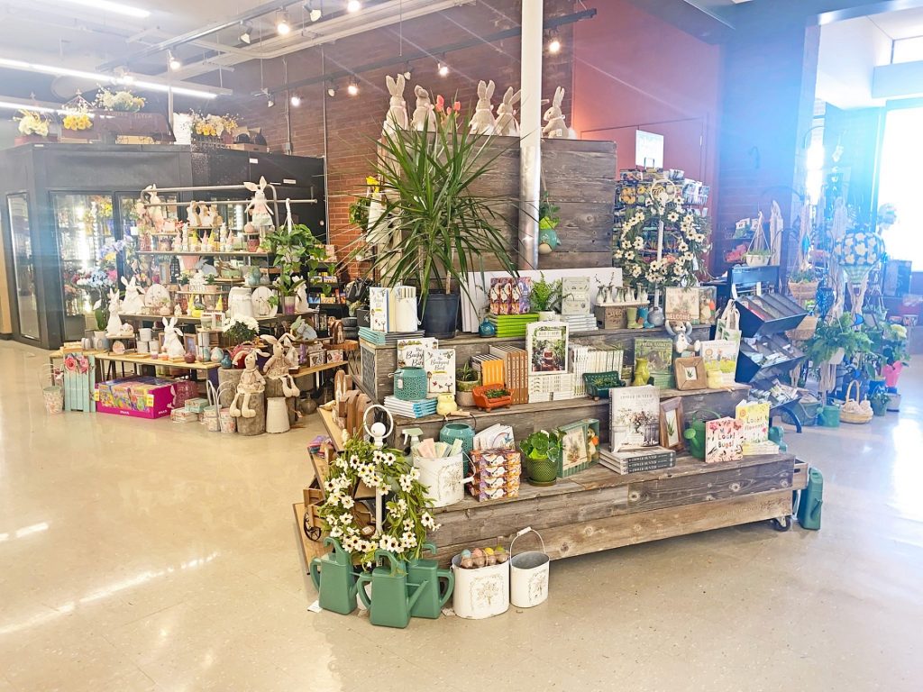 Spring decor, flowers, Easter bunnies and more on display at a Thriftway store in Olympia