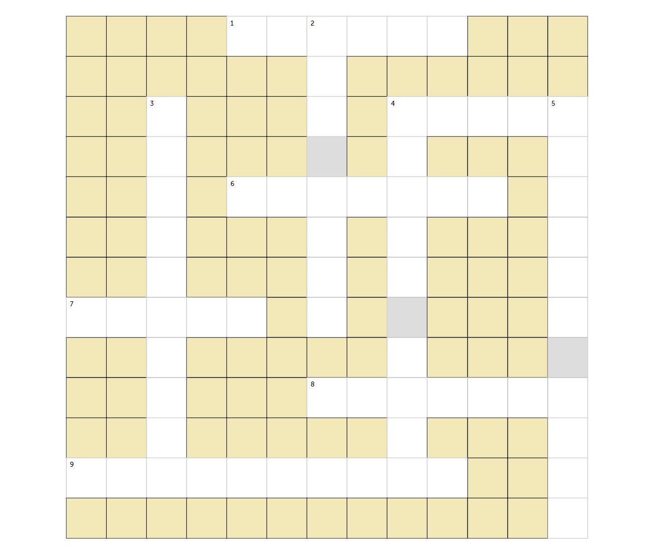 Thurston County Crossword Puzzle June 2023