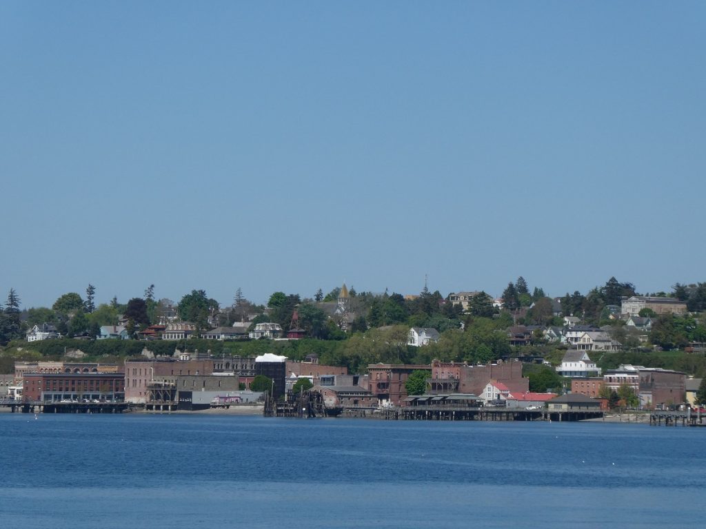 view of Port Townsend from across the water
