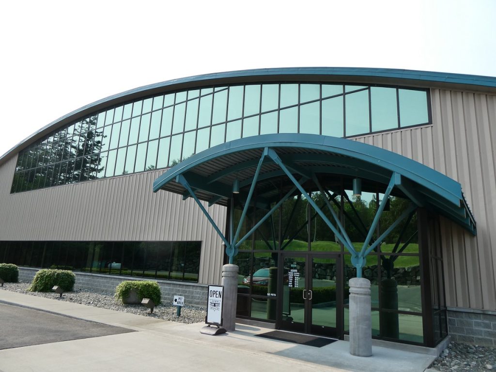 front of the Port Townsend Aero Space Museum