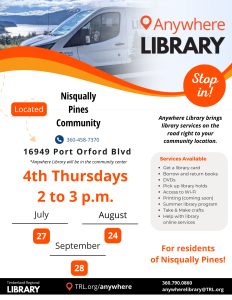 Anywhere Library @ Nisqually Pines Community Center