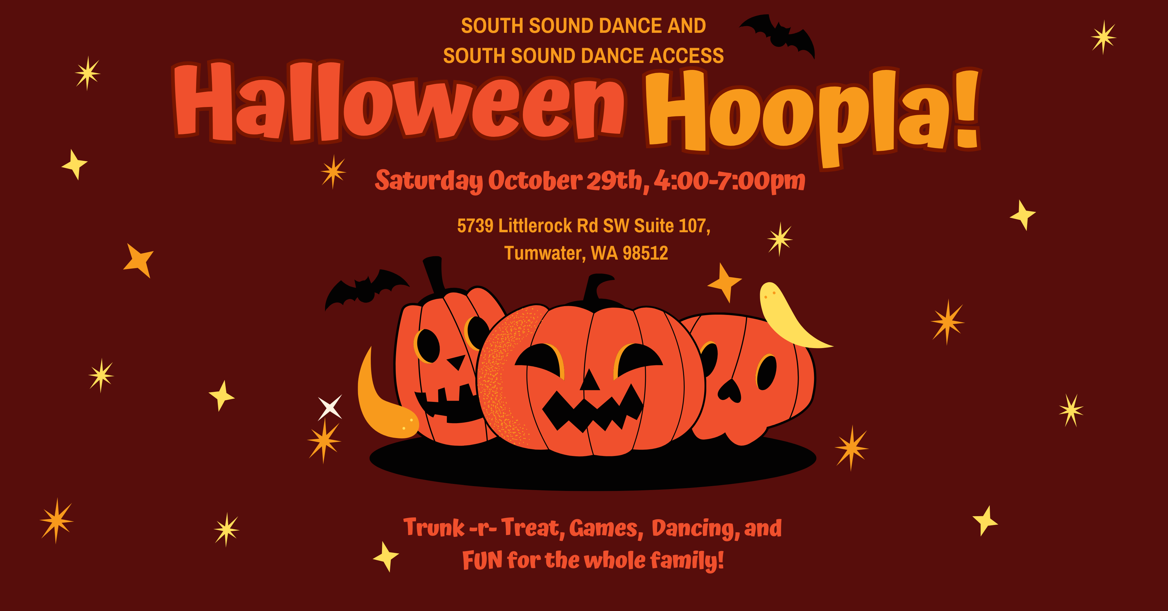 Halloween Hoopla! Trunk R' Treat ThurstonTalk