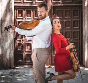San Miguel Fraser,Celtic & Castillian Fiddle Duo @ Traditions Fair Trade