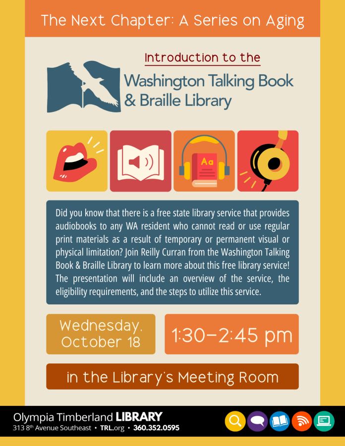 wa talking book and braille library