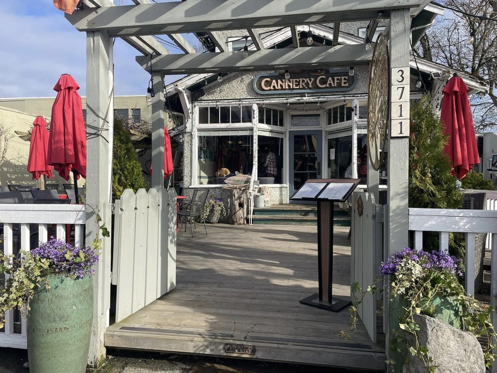 Cannery Cafe in Steveston, BC