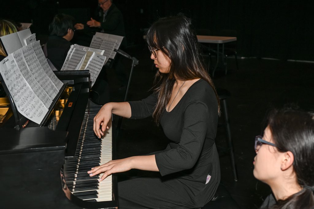 North Thurston Jazz Band performing