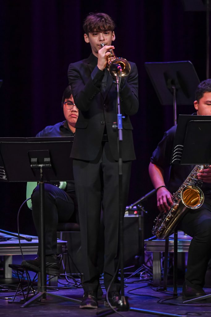 North Thurston Jazz Band performing