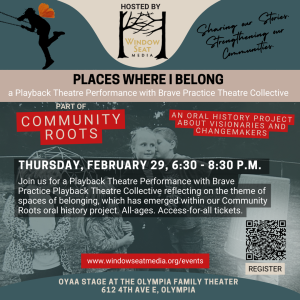 Places Where I Belong: A performance @ OYAA Stage at Olympia Family Theater