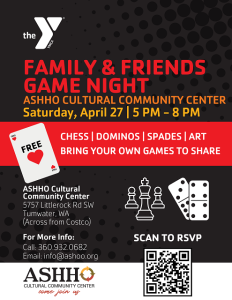 Family & Friends Game Night @ USHHA Cultural Community Center