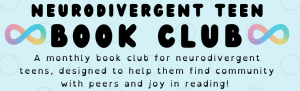 Neurodivergent TEEN Book Club with TRL @ Sensory Tool House