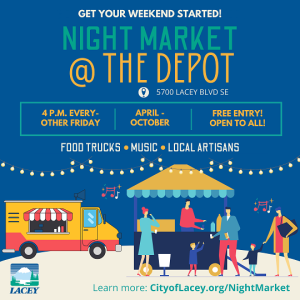 Night Market at the Depot @ Lacey Depot Park