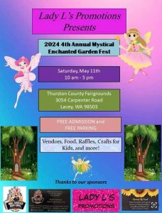 4th Annual Mystical Enchanted Garden Fest @ Thurston County Fairgrounds