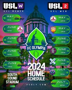 USL Stadium Soccer with FC Olympia Artesians @ South Sound Stadium