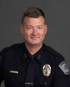 Jason Mason, Tumwater Police Department Chief of Police headshot