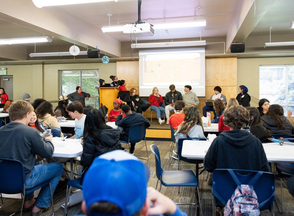 Saints mentor with heart a program designed to help students navigate their goals and challenges and help access resources on campus.