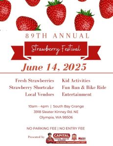 The South Bay Strawberry Festival @ South Bay Grange