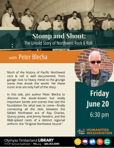 Stomp and Shout: The Untold Story of Northwest Rock & Roll @ Olympia Timberland Library