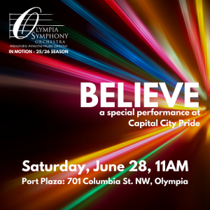"Believe" a special performance at Capital City Pride @ Port Plaza