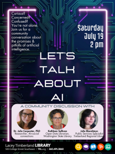 Let's Talk About AI @ Lacey Timberland Library