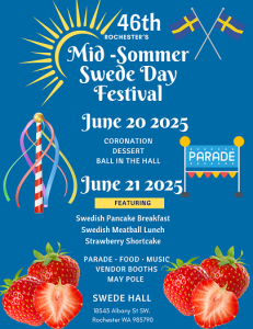 Swede Day Rochester’s Mid-Sommer Festival @ Swede Hall