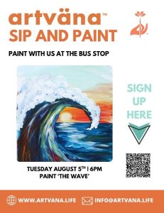 Sip & Paint Night! @ The Bus Stop Olympia