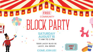 Free Community Block Party @ Olympia Lacey Church of God