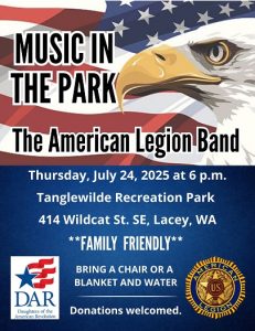 American Legion Band @ Tanglewilde Recreation Park