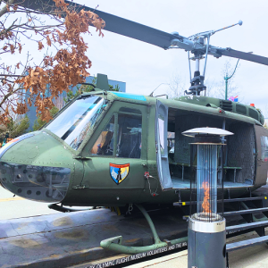 Huey Helicopter from Olympic Flight Museum @ Hands On Children's Museum