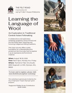 Learning the Language of Wool @ Paimarire Fiber Arts Studio at The Evergreen State College
