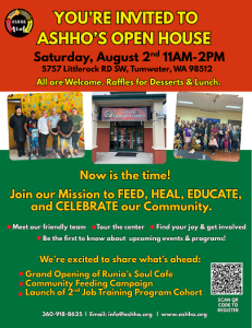 ASHHO's Open House + Walk with Erin Jones @ ASHHO Cultural Community Center