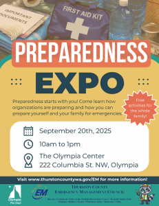 Thurston County Emergency Preparedness Expo @ The Olympia Center