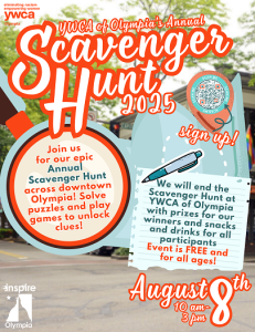 YWCA Scavenger Hunt @ YWCA Olympia