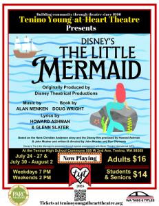 Tenino Young-at-Heart Theatre Makes a Splash with Disney’s The Little Mermaid @ Tenino High School Commons