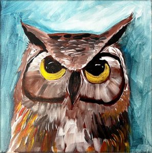 Artvana Kids and Family Paint Party in Yelm September 2025 @ Bertoglios Pizza